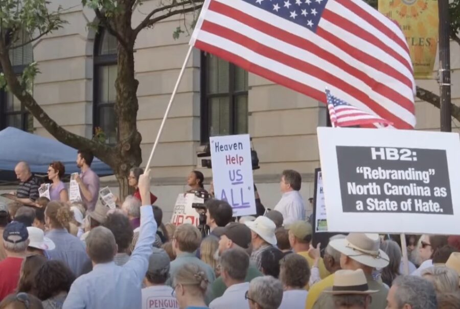 Protests against HB2 in North Carolina