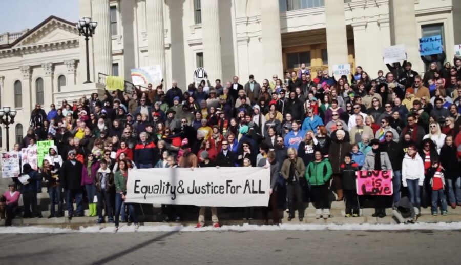 LGBTQ protest in Kansas