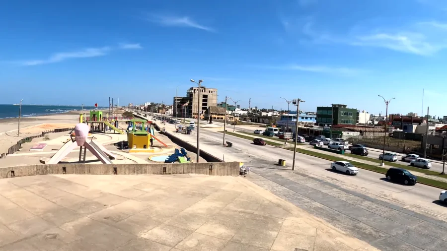 Beach side of the Coatzacoalcos