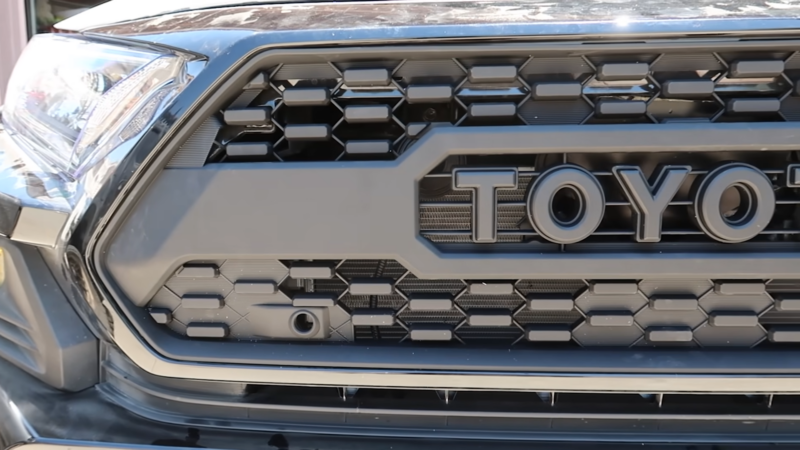 Custom Grille on Toyota RAV4