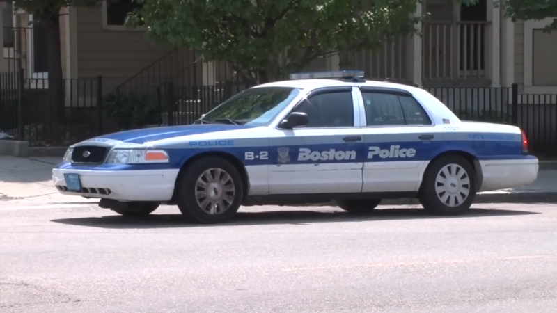 Boston’s Police Department Patrolling a Street Identified as Dangerous