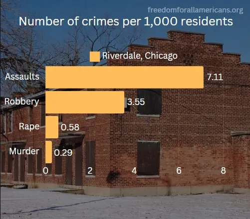 Riverdale crime rate stats, Chicago