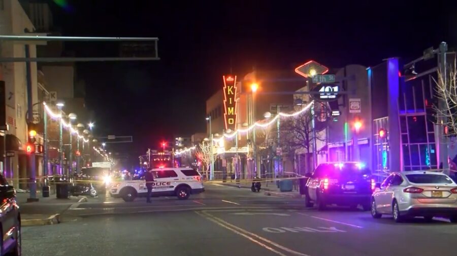 Crime Scene in Albuquerque