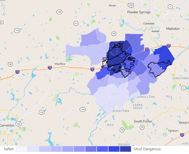 Douglasville, GA - Crime Rates