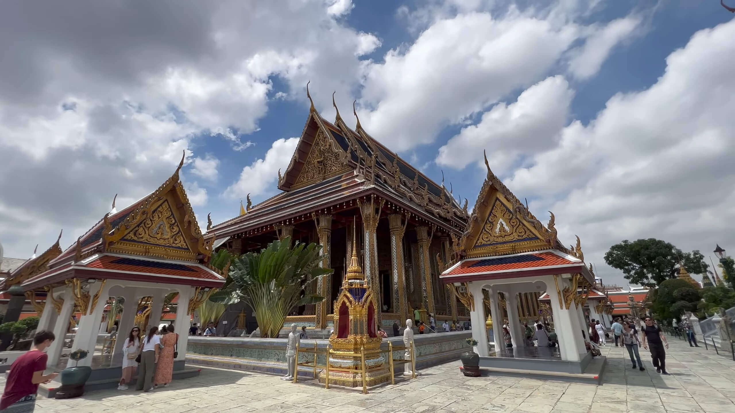 The Grand Palace in Bangkok as one of the biggest attractions in Thailand