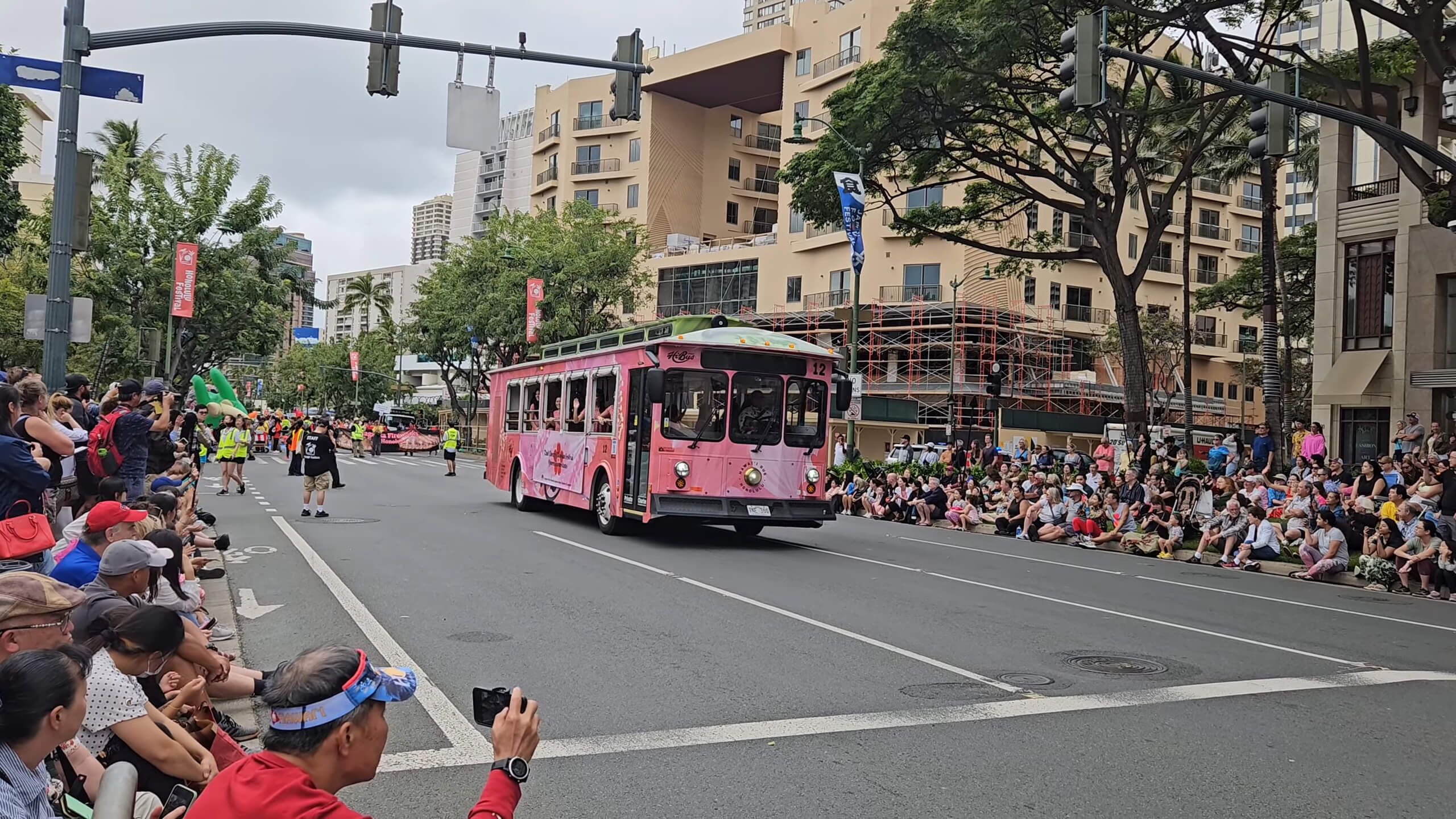 Honolulu Festival Grand Parade in Waikiki