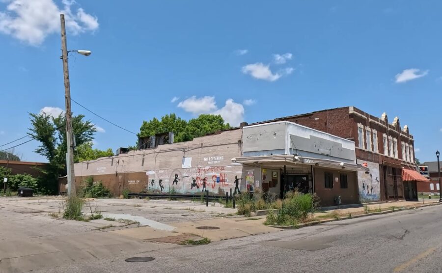 A dangerous neighborhood called the Ville, St Louis