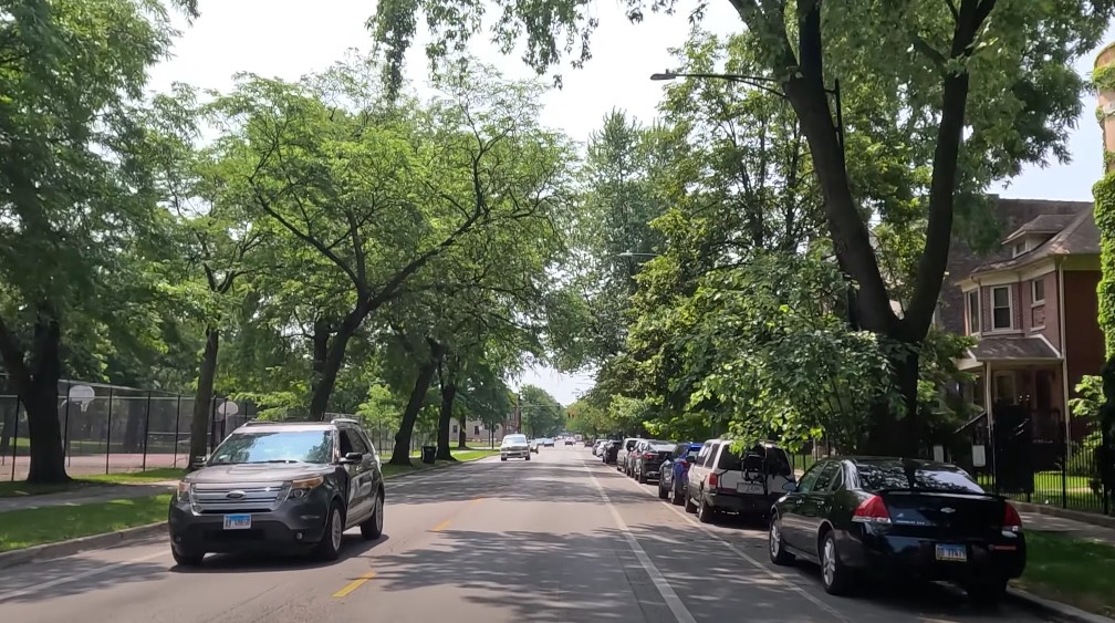 A look at the Washington Park from the street