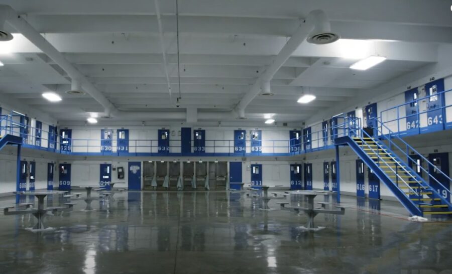 Inside of the Red Onion State Prison