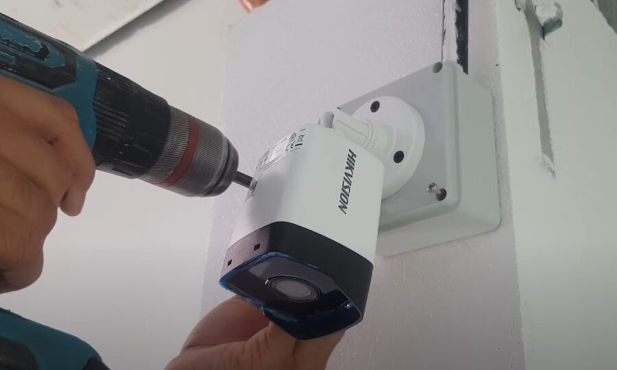 DIY camera installation at home