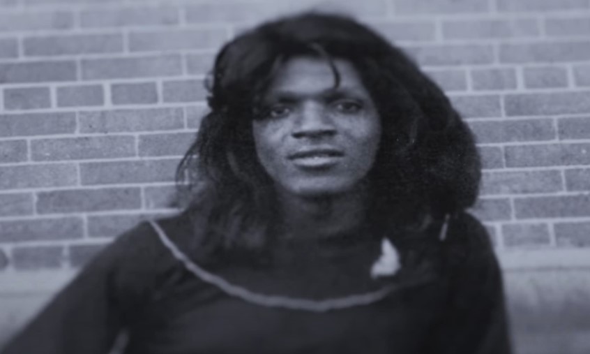  Black and white photo of Marsha P Johnson