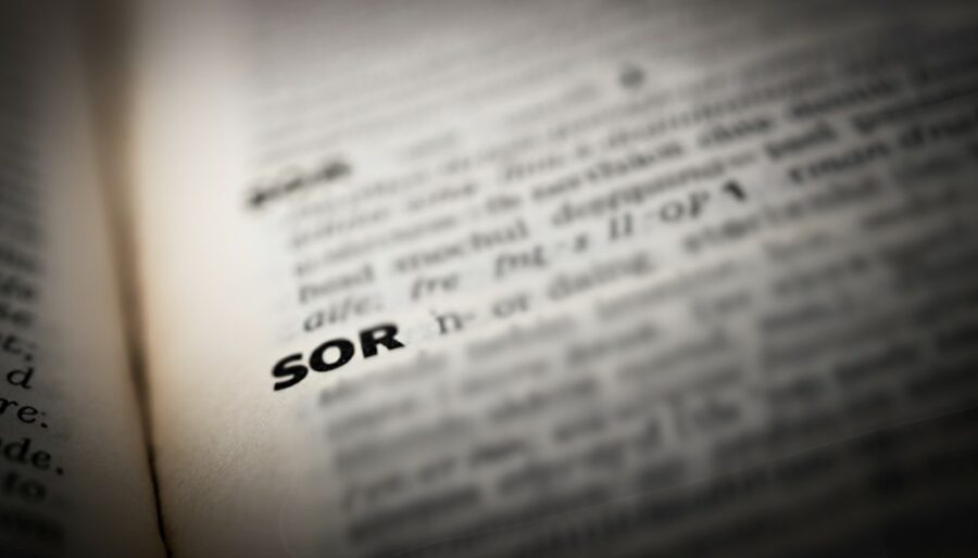 SOR term in dictionary