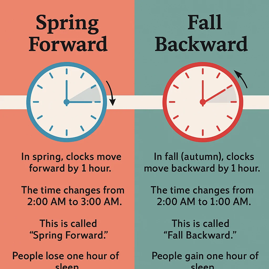 explain time change1