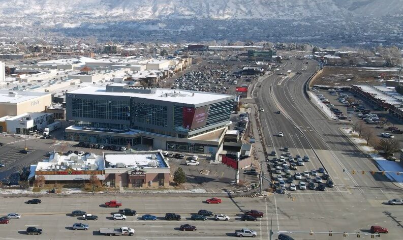 Intersection in a Salt Lake City