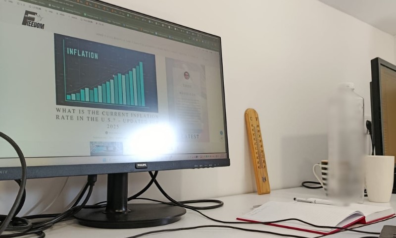 PC monitor in our office