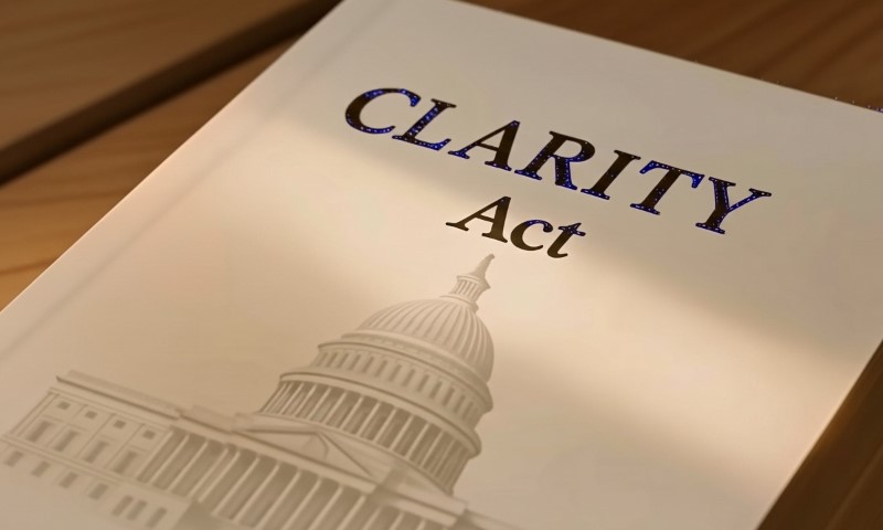 Clarity act written on a paper