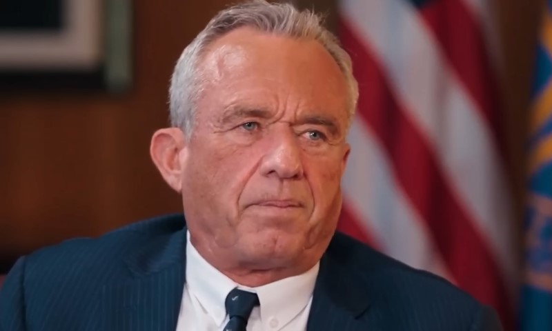 Robert F. Kennedy, Jr. during an interview