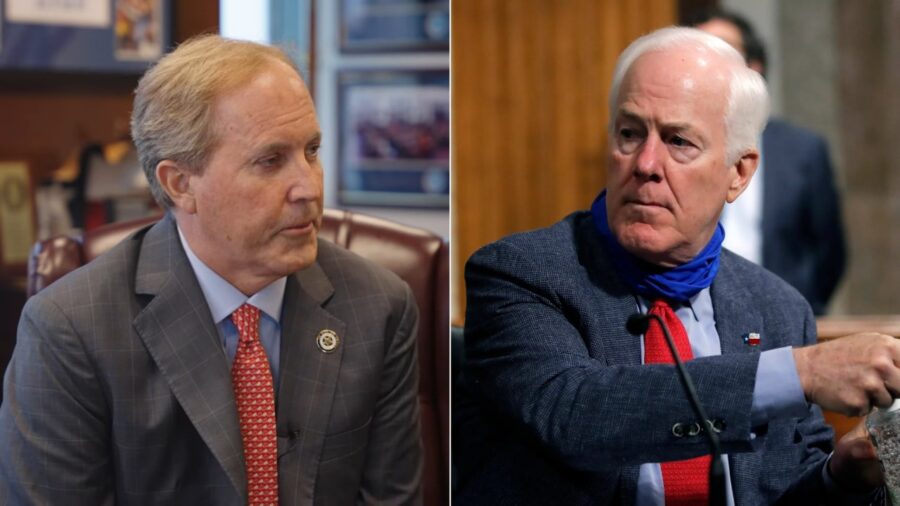 Paxton Cornyn Texas Debate