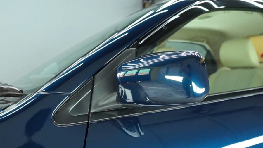 Close view of a modern car in a workshop as federal drunk-driving technology requirements remain in development