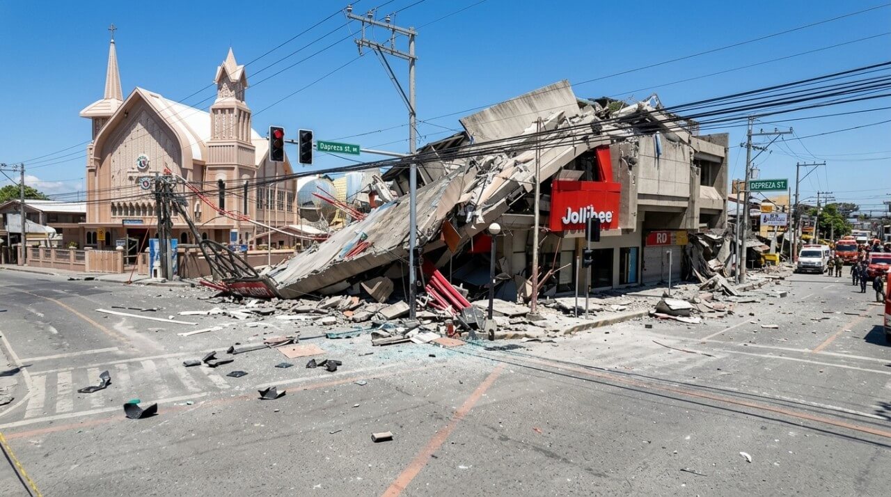 Philippines earthquake tsunami warning