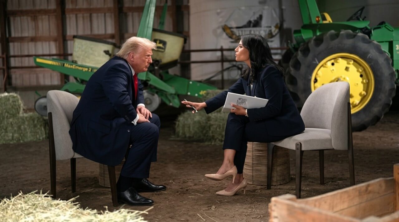 Trump NBC interview storm out