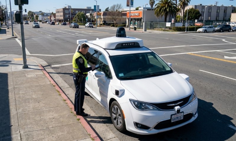 Driverless cars traffic tickets