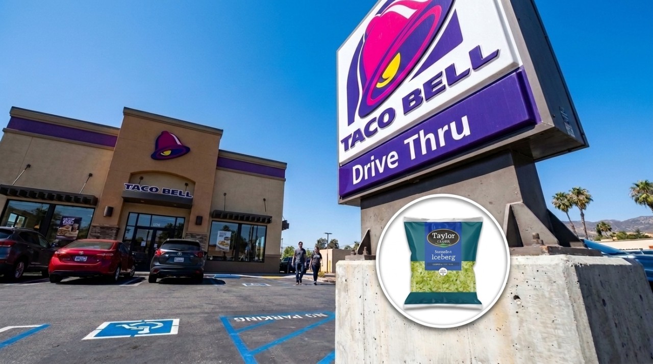 Taco Bell Taylor Farms lettuce