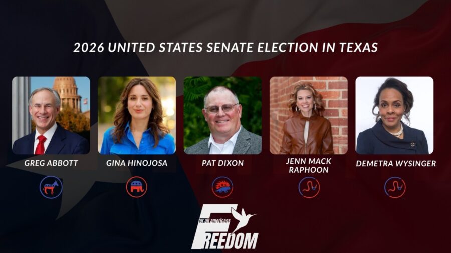 Five ballot candidates for Texas elections in 2026