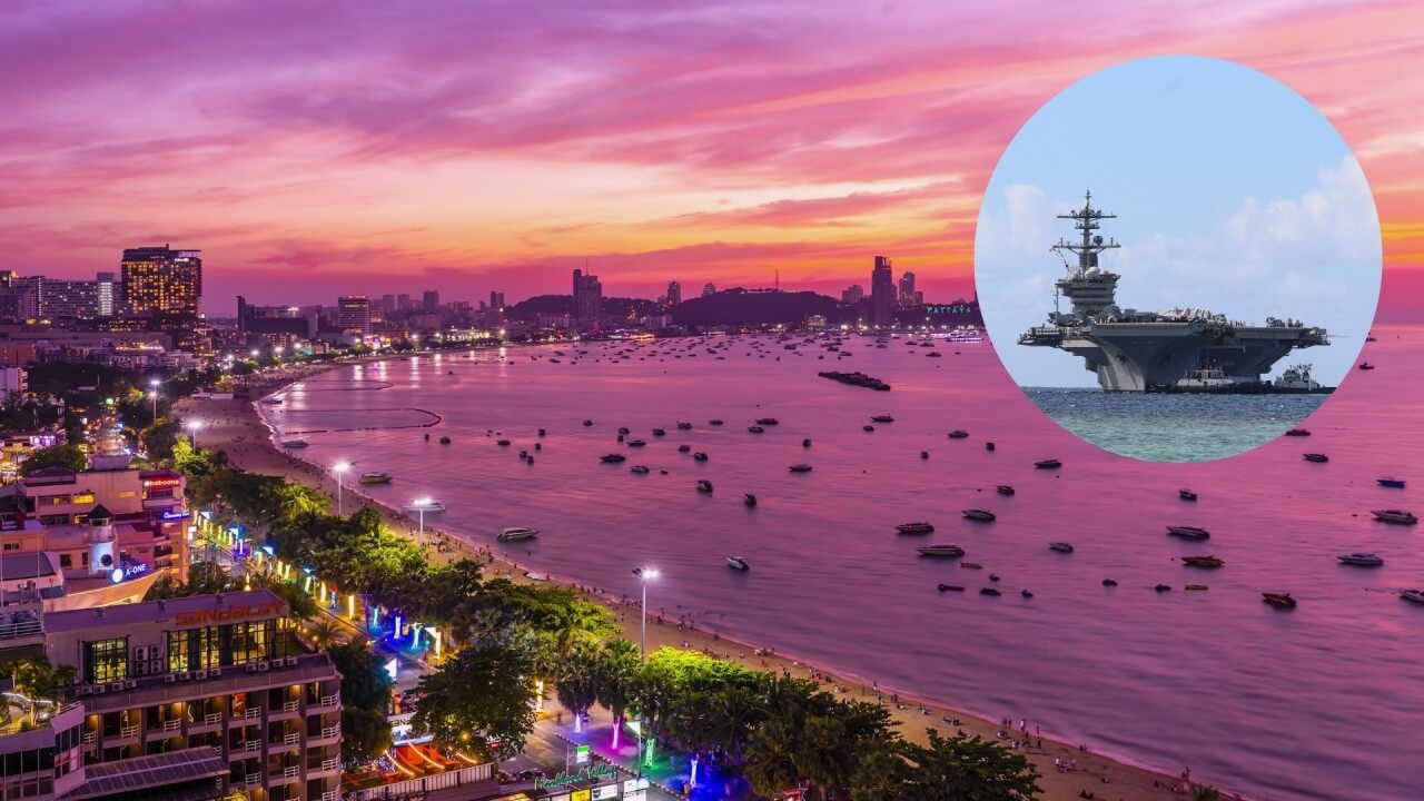Pattaya Abraham Lincoln ship visit
