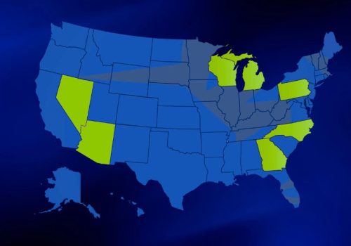 Map of the United States highlighting all 50 states in different colors for clear identification