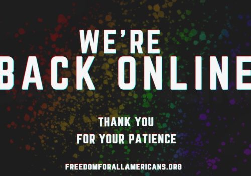 Freedom for All Americans announcement