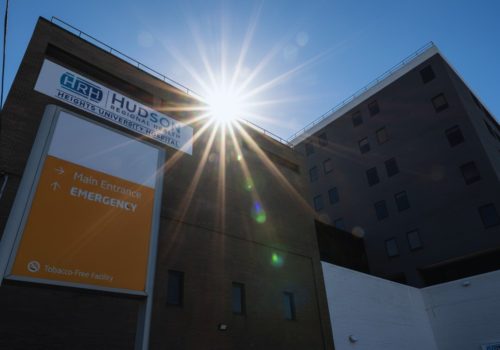 Heights University Hospital return