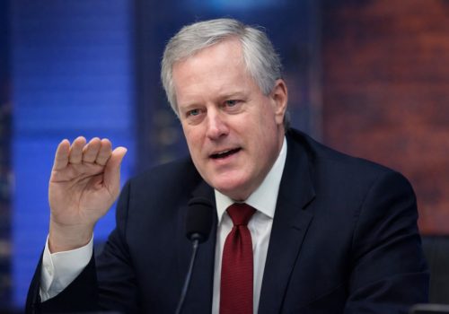 Mark Meadows DOJ Reimbursement