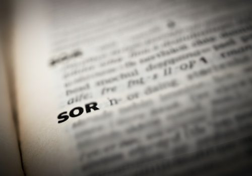 SOR term in dictionary