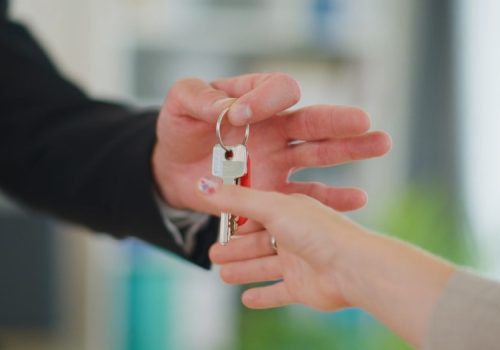 A professional handover of property keys